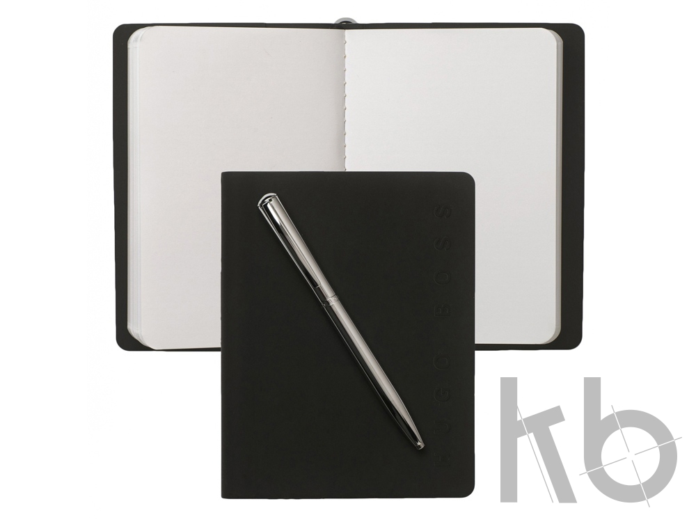 Блокнот А6 с шариковой ручкой