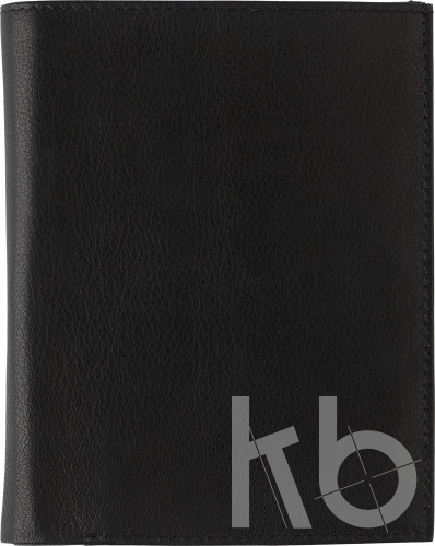 Split leather wallet