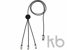 Кабель 3-в-1 с подсветкой логотипа «Ion»