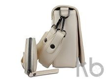 Сумка наплечная женская «Almata» с кошельком