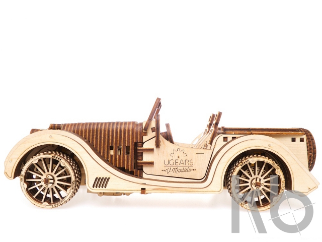 3D-ПАЗЛ UGEARS «Родстер VM-01»