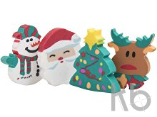 Christmas eraser set