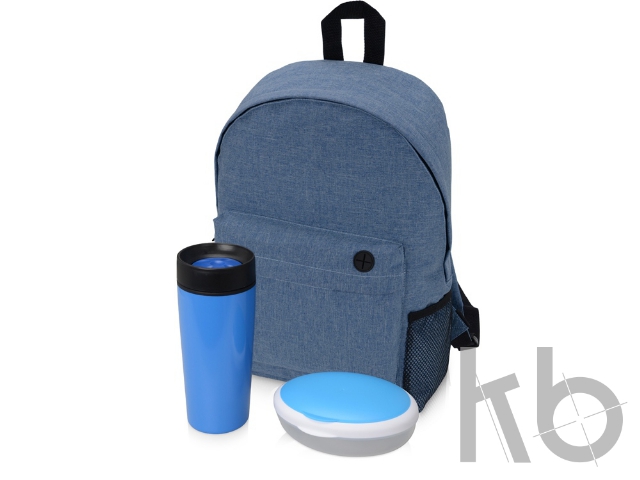 Подарочный набор Lunch с термокружкой, ланч-боксом