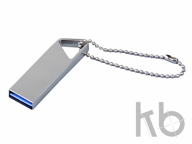 USB 2.0-флешка на 32 Гб с мини чипом и отверстием для цепочки