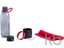 Спортивная бутылка с полотенцем