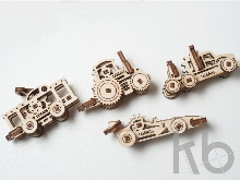 3D-ПАЗЛ UGEARS «Фиджет Транспорт»