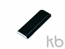 USB 2.0- флешка на 64 Гб с оригинальным двухцветным корпусом