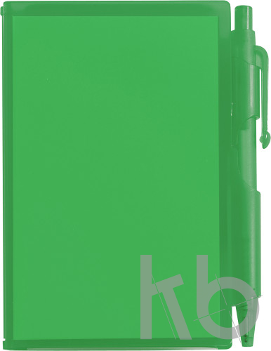 ABS notebook with pen