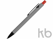 Ручка металлическая soft-touch шариковая «Snap»