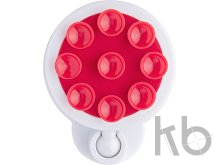 Plastic mobile phone holder with suction cups