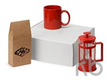 Подарочный набор с чаем, кружкой и френч-прессом «Чаепитие»