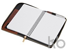 Бизнес-блокнот на молнии А5 «Fabrizio» с RFID защитой