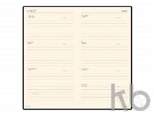 Еженедельник недатированный А6 «Megapolis Velvet»