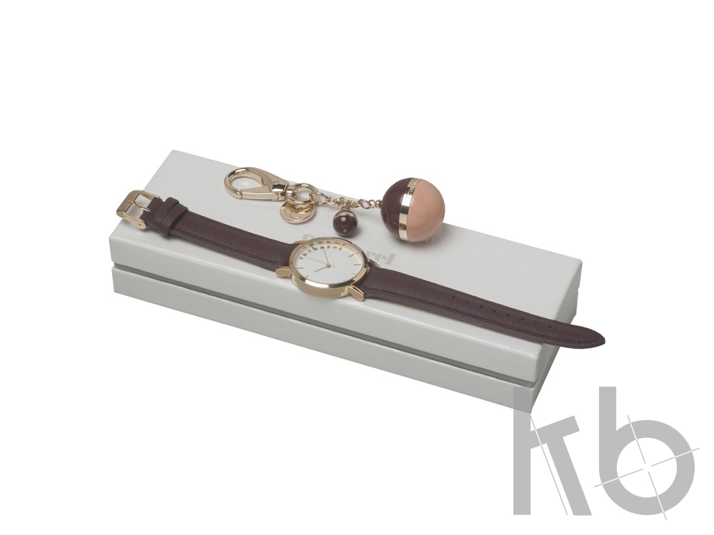 Подарочный набор Bird: брелок, часы наручные