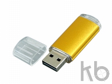 USB 2.0- флешка на 32 Гб с прозрачным колпачком