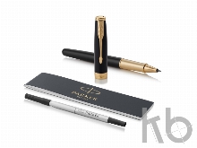 Ручка роллер премиум Parker «Sonnet Core Black Lacquer GT»
