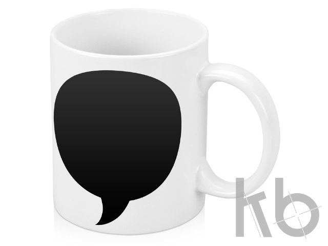 Кружка с покрытием для рисования мелом  «Tiza», 320 мл Кружка с покрытием для рисования мелом  «Tiza»