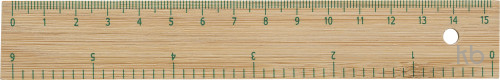 Bamboo ruler