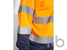 Рубашка поло со светоотражающими полосами «Polaris» с длинным рукавом, мужская