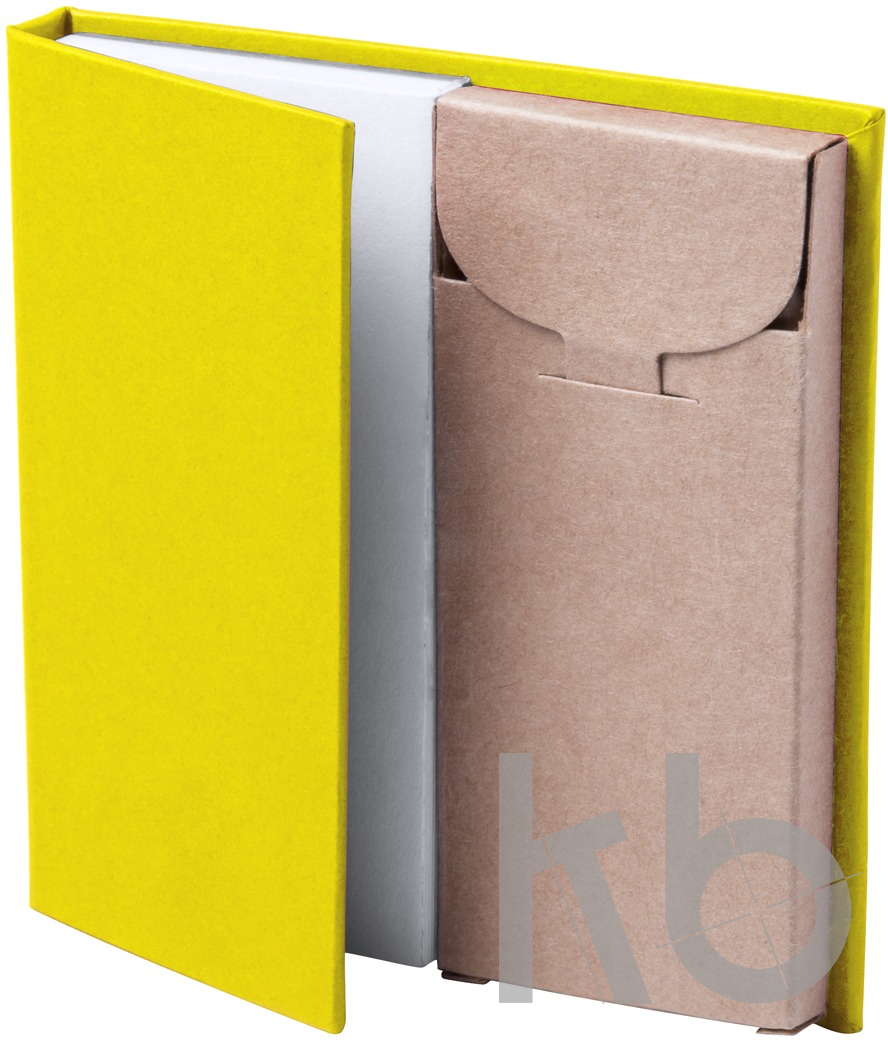 notepad with pencils