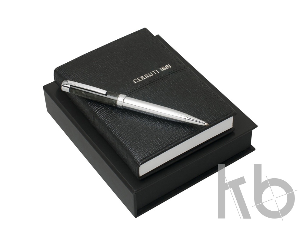 Подарочный набор: блокнот A6, ручка шариковая