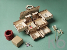 3D-ПАЗЛ UGEARS «Янтарная шкатулка»