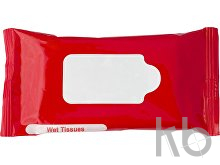 Plastic bag with 10 wet tissues