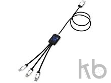 Кабель 3 в 1 с подсветкой