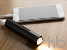 Портативное зарядное устройство «Юпитер» с фонариком, 3000 mAh