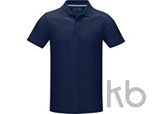 Рубашка поло «Graphite» из натуральных материалов, мужская