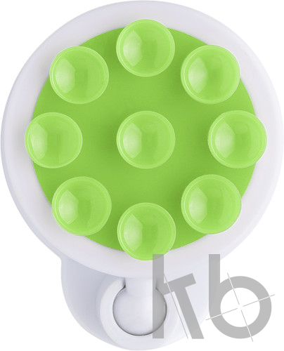 Plastic mobile phone holder with suction cups