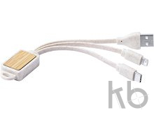 keyring USB charger cable