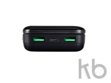 Внешний аккумулятор с дисплеем, 20000 mAh