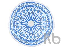 Microfiber (160 gr/m²) beach towel