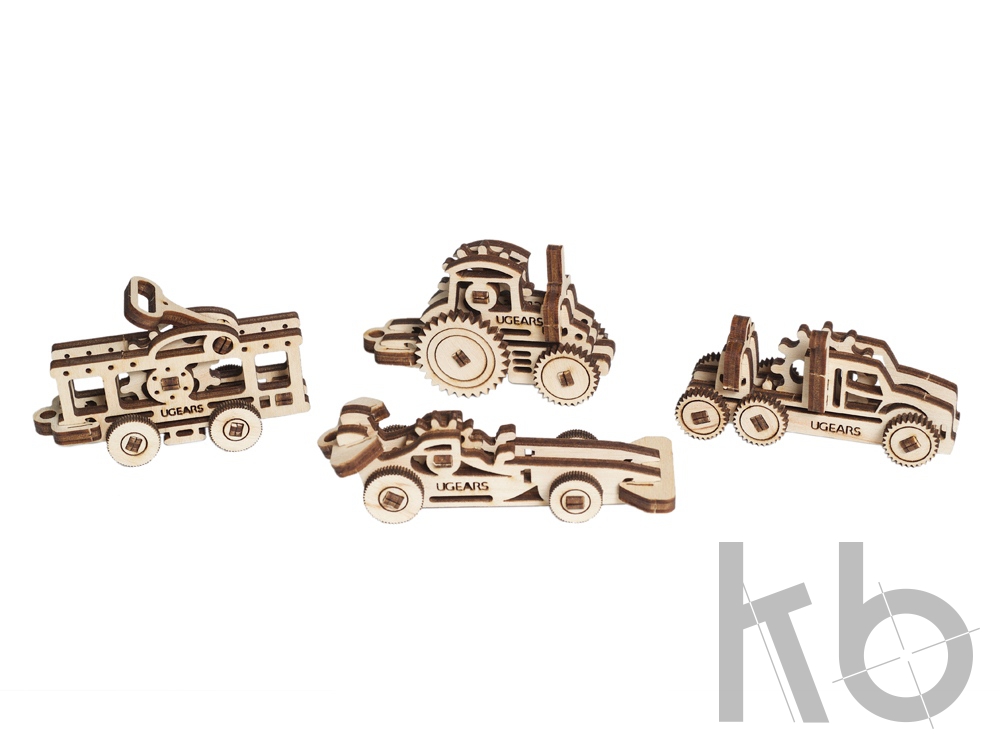 3D-ПАЗЛ UGEARS «Фиджет Транспорт»