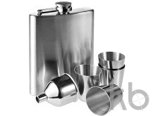 Stainless steel hip flask