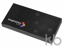 Портативное зарядное устройство «Render» с закаленным стеклом, 5000 mAh