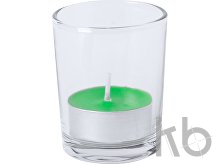 candle, apple