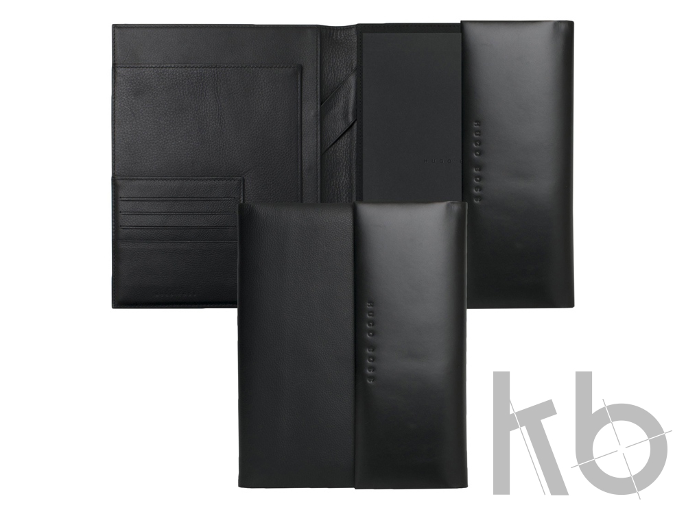 Папка для конференции А5 Caption Contrast Black