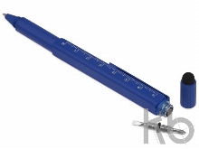 Ручка-стилус металлическая шариковая «Tool» с уровнем и отверткой