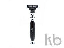 Бритвенный набор: станок MACH3, помазок, крем для бритья Mandorla