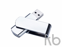USB 3.0- флешка на 64 Гб глянцевая поворотная