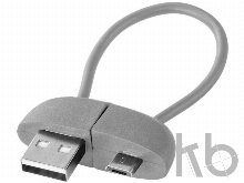 Портативное зарядное устройство «Флэт», 3000 mAh