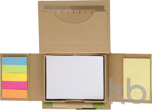 Cardboard memo holder