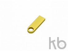 USB 2.0- флешка на 32 Гб с мини чипом, компактный дизайн с круглым отверстием