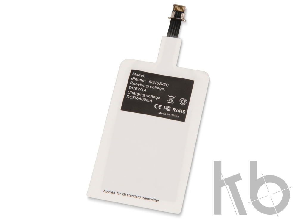 Приёмник Qi для беспроводной зарядки телефона, Lightning