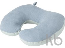 Suede travel pillow
