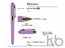 Ручка пластиковая шариковая «Monaco»