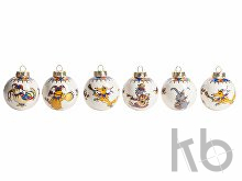 Набор новогодних шаров «Зимние узоры»