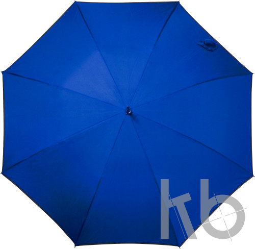 Automatic pongee (190T) storm proof umbrella.